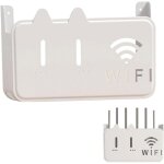 Cache box, support box internet, bote de rangement pour routeur wifi, support mural, etagre de rangement ...