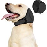 Cache - oreilles antibruit pour chiens - bandeau confortable pour le sommeil et le repos - bandeau apaisant ...