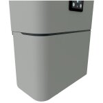 Cache - piquages blanc pour chauffe - eau rectangulaire lino connect 100 - 120l - atlantic