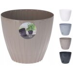 Cache - pot 14, 5x13cm �l�gant et pratique avec un fond amovible