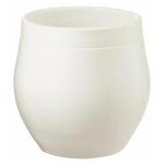 Cache - pot en cramique 'keramiek' 29cm blanc