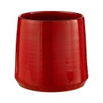 Cache - pot en céramique 'valentine' 24cm rouge Cache - pot en céramique 'valentine' 24cm rouge