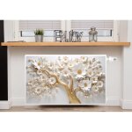 Cache radiateur d�coratif arbre dor� glamour