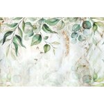 Cache radiateur d�coratif cache radiateur feuilles or 60x100cm