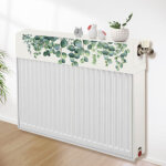 Cache - radiateur en polyester pour syst�me de chauffage domestique, tissu lavable r�sistant � la poussi�re ...