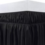 Cache - sommier en dentelle � volants, cache - sommier pour lit double, cache - sommier �lastique avec ...