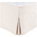 Cache sommier home linge passion 160 x 200 cm + 30 cm �cru