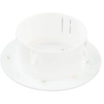Cache - trou mural décoratif, bouchon rond pour grille d'aération (70 mm) - sollbry Cache - trou mural décoratif, bouchon rond pour grille d'aération (70 mm) - sollbry