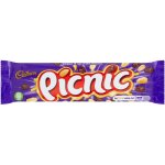 Cadbury picnic - chocolat au lait avec caramel, noix et raisins Cadbury picnic - chocolat au lait avec caramel, noix et raisins