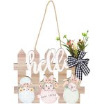 [cadeaux de p�ques]de porte en bois � joyeuses p�ques � - de porte en bois pour d�coration d'int�rieur ...