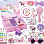 Cadeau de saint - valentin pour filles accessoires pour cheveux licorne pour enfants cadeau d'anniversaire ...