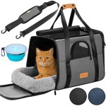 Cadoca� sac de transport pour chat chien max. 20kg pliable avec bandouli�re caisse de transport chat ...