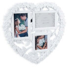 Cadre de collage en forme de coeur