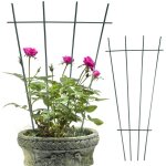 Cadre d'escalade de jardinage treillis d'escalade en fer support de treillis de jardin support de plante ...