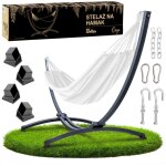Cadre de hamac, support pour hamac de jardin double, mtal, solide, 250 kg