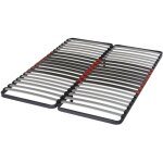 Ebac - cadre  lattes 2x80x200 cm 2x20 lattes - lismeo