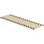 Cadre � lattes en h�tre 200x60 cm ? 17 lattes ? fixations robustes ? compatible avec tous types de matelas ...