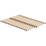 Cadre � lattes 140x200 cm ? 34 lattes en h�tre lamell�es ? compatible tous matelas ? assemblage facile ...