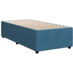 Cadre de lit sans matelas bleu 90x190 cm velours vidaxl Cadre de lit sans matelas bleu 90x190 cm velours vidaxl