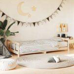 Cadre de lit pour enfant 90x190 cm bois de pin massif