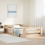 Cadre de lit sans matelas 90x190 cm bois de pin massif vidaxl