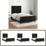 Cadre de lit sans matelas noir 120x190 cm velours - lit double - cadre de lit - lit rembourré - lit design ... Cadre de lit sans matelas noir 120x190 cm velours - lit double - cadre de lit - lit rembourré - lit design ...