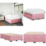 Cadre de lit sans matelas rose 120x190 cm velours - cadre de lit - lit double - lit rose - lit velours ... Cadre de lit sans matelas rose 120x190 cm velours - cadre de lit - lit double - lit rose - lit velours ...