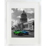 Cadre photo pour affiches murales 28x35 ou 20x25 cm blanc bd art