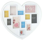 Cadre photo coeur pour 11 photos