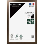 Cadre photo marron 40x60 cm et 60x40 cm - convient au a3 ? cadre pour photo 40x60 cm, affiche ou poster ...