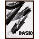 Cadre photo mdf basic 70x100 cm marron 1 pc.