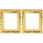 Cadres photo miniatures cadre photo baroque antique dcor (2 pices)