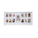 Cadre photo multi - cadres blanc bb 1 an