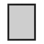 Cadre photo mural noir pour affiche 30x40cm a3