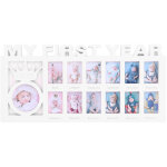 Cadre photo nouveau - n� durable poli 12 petits cadres photo enregistrer la croissance mensuelle de b�b� ...