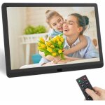 Cadre photo num�rique 10 pouces, �cran ips rokurokuroku 1920 x 1080, avec lecteur photo / musique / vid�o ...