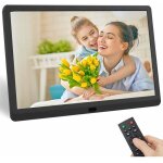 Cadre photo num�rique 10 pouces, ips 1920x1080, usb / sd, noir.