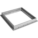 Cadre en polypropylne 30 x 30 cm pour grille et tampon de regard