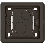 Cadre saillie cliane 1 poste - noir - legrand