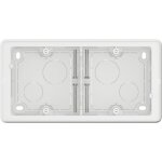 Cadre saillie c�liane 2 postes - blanc - legrand