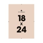 Cadre sous - verre 'sully' 18x24cm transparent