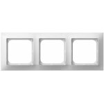 Cadre triple blanc impression