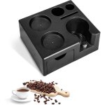 Caf� tamper station, 51 54 58mm tamperstation de tassage caf� accessoires de machine � caf� support de ...