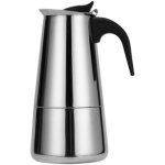 Cafeti�re italienne portable en acier inoxydable, 200 ml, compatible induction, id�ale pour la maison ...