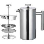 Cafeti�re � piston en acier inoxydable de 350 ml avec filtre � caf� et th�