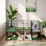 Cage pour animaux de compagnie à 2 Étages, à faire soi - même, clapier, hamster, lapin, grille métallique, ... Cage pour animaux de compagnie à 2 Étages, à faire soi - même, clapier, hamster, lapin, grille métallique, ...