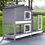 Bb - loisir - cage clapier enclos lapin extérieur en bois pour petits animaux - 2 étages: 092 rudy 145x50x94cm ... Bb - loisir - cage clapier enclos lapin extérieur en bois pour petits animaux - 2 étages: 092 rudy 145x50x94cm ...
