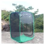 Csparkv - 60x60x90 cage d'habitat pour insectes, habitat pour insectes papillons avec couvercle en filet ...