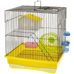 Cage  hamster complte avec 2 tages modle ferrara 35x28x37 cm