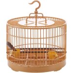 Cage � oiseaux 1 cage � oiseaux cage transport pour perroquets avec mangeoire et poteaux debout pour ...